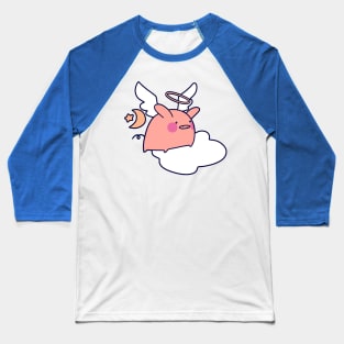 Angel Pig Baseball T-Shirt